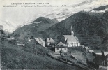 Allemont (Isère) - Vallée De L'Eau D'Olle - L'Eglise Et Le Massif Des Rousses - Carte A.M. Non Circulée - Allemont