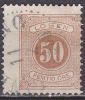 Schweden SUEDE 1874-77 Postage Due / Lösen Perforation 13 50 Ore Lightbrown Michel P 9 B - Portomarken