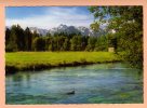 Fischen Im Allgäu - Grundbach Mit Allgäuer Hochgebirge Bei Fischen - Fischen