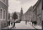 Dippoldiswalde - Platz Des Friedens Und Stadtkirche - Dippoldiswalde