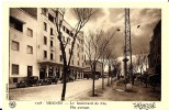 MEKNES  MAROC 1378 LE BOULEVARD DE FES AUTOMOBILES  PHOTO FLANDRIN NON ECRITE - Meknès