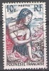 Polynésie Française 1958 Michel 8 O Cote (2005) 3.20 € Jeune Fille Au Coquillage - Oblitérés