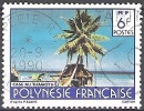 Polynésie Française 1979 Michel 283IIC O Cote (2005) 0.50 Euro € Case Au Tuamoti Cachet Rond - Oblitérés