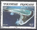 Polynésie Française 1982 Michel 360 O Cote (2005) 0.65 € Atoll De Tupai Cachet Rond - Gebruikt