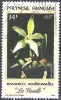 Polynésie Française 1990 Michel 549 O Cote (2005) 1.00 € Fleur Vanille - Used Stamps