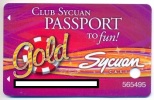 Sycuan Casino, El Cajon, CA,  U.S.A., Older Used Slot Card, # Sycuan-1 - Casinokarten