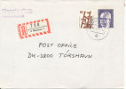Germany Registered Cover Sent To Faroe Islands München 17-2-1975 - Lettres & Documents