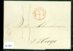 POSTHISTORIE * BRIEFOMSLAG UIT 1843  Van ROTTERDAM Naar ´s-GRAVENHAGE * SCHEURLEER   (10.234) - ...-1852 Préphilatélie
