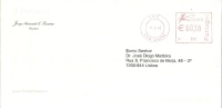 Portugal Cover With Meter Stamp - Briefe U. Dokumente