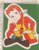 PO3664D# CARTONCINO FIGURINA CARTONI TV Anni '80 - ANNA DAI CAPELLI ROSSI - Kinderen