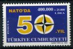 TURKEY 2002 (**) - Mi. 3295, 50th Anniversary Of In NATO - Unused Stamps