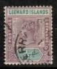 LEEWARD ISLANDS  Scott # 1 VF USED - Leeward  Islands
