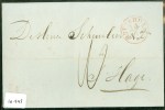 POSTHISTORIE * BRIEFOMSLAG Uit 1845 Van ROTTERDAM Naar SCHEURLEER Te  ´s-GRAVENHAGE  (10.245) - ...-1852 Préphilatélie