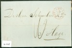 POSTHISTORIE * BRIEFOMSLAG Uit 1845 Van ROTTERDAM Naar SCHEURLEER Te  ´s-GRAVENHAGE  (10.245) - ...-1852 Prephilately