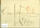 POSTHISTORIE * BRIEFOMSLAG Uit 1840 Van AMSTERDAM Naar SCHEURLEER Te  ´s-GRAVENHAGE (10.264) - ...-1852 Vorläufer