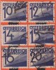 ÖSTERREICH REPUBLIC – AUSTRIA  6  BRIEFMARKEN 1925 - Gebraucht