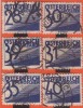 ÖSTERREICH REPUBLIC &ndash; AUSTRIA  6  BRIEFMARKEN 1925 - Gebraucht