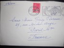 Reunion Lettre De Saint Denis 1971 Pour Paris - Storia Postale