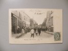 A348.  CPA. 95. GONESSE. Rue Principale.  Beau Plan Animé. Ecrite & Voyagée 1904 - Gonesse