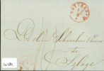 POSTHISTORIE * BRIEFOMSLAG Uit 1850 Van AMSTERDAM Aan SCHEURLEER Te ´s-GRAVENHAGE  (10.287) - ...-1852 Préphilatélie
