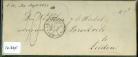POSTHISTORIE * BRIEFOMSLAG Uit 1866 Van AMSTERDAM Naar ROTTERDAM (10.296) - ...-1852 Vorläufer