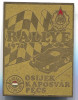 RALLYE CUP - PECS KAPOSVAR Hungary, OSIJEK Croatia, 1971. Car Automobile Plaque, 75 X 55 Mm - Rally