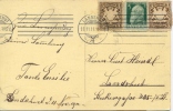 Germany 1911 Bavaria Bayern Picture Postcard From/to Landshut With Date Cancel 11.11.11.11 And Franked With 11 Pf - Cartas & Documentos