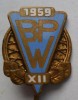 Cycling, Bike, Bicycles - BPW Intern. Peace Race 1959. Czechoslovakia PINS BADGES  P - Cyclisme