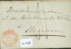 POSTHISTORIE * BRIEFOMSLAG Uit 1868 Van 's-GRAVENHAGE Aan MADEMOISELLE LA BARONNE DE HEECKEREN DE KELL Te ARNHEM (10.299 - ...-1852 Vorläufer