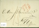 POSTHISTORIE * BRIEFOMSLAG Uit 1840 Van AMSTERDAM Aan SCHEURLEER Te ´s-GRAVENHAGE  (10.306) - ...-1852 Prephilately