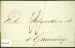 POSTHISTORIE * BRIEFOMSLAG Uit 1864 Van AMSTERDAM Aan SCHEURLEER Te 's-GRAVENHAGE  (10.307) - ...-1852 Vorläufer