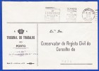 ISENTO DE FRANQUIA -- FLÂMULA - QUARTO CENTENÁRIO DA PUBLICAÇÃO DE OS LUSÍADAS .. Carimbo - Porto, 1973 - Briefe U. Dokumente