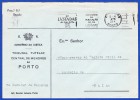 ISENTO DE FRANQUIA -- FLÂMULA - QUARTO CENTENÁRIO DA PUBLICAÇÃO DE OS LUSÍADAS .. Carimbo - Porto, 1973 - Storia Postale