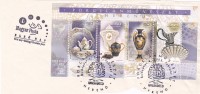 PORCELAIN  BLOCK ON FRAG. 2003 HUNGARY. - Storia Postale