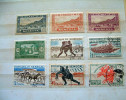 Senegal 1927 - 1961 - Bridge Village Wrestling Boat Horses Lion UPU - Oblitérés