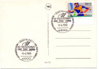 SPORT - TISCHTENNIS - WM 1989 Dortmund, Sonderstempel Und - Marke - Tischtennis