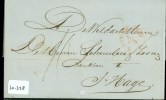 POSTHISTORIE * HANDGESCHREVEN BRIEF Uit 1849 Van AMSTERDAM Aan SCHEURLEER Te ´s-GRAVENHAGE  (10.328a) - ...-1852 Prephilately