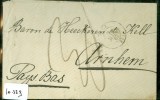 POSTHISTORIE * BRIEFOMSLAG Uit 1867 Van MARSEILLE Aan BARON De HEECKEREN De KELL Te ARNHEM (10.329) - ...-1852 Precursori