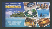 ... RARE ...POLYNESIE 1997 Carnet N° C536 ** Neufs = MNH Superbes Faune Fleurs Poissons Fishes Bateaux Flowers Tourisme - Libretti