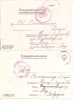 5 Formulaires Prisonnier Guerre 40/45 Stalag XIII C +censure Jos Bonmariage Harzé AYWAILLE PRIX FIXE ! - Guerre 40-45 (Lettres & Documents)