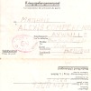 4 Formulaires Prisonnier Guerre 40/45 Stalag I A +censure  Noël Léon Vers  AYWAILLE PRIX FIXE ! - Guerre 40-45 (Lettres & Documents)