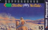 Australia, N931112, 1993 Christmas -Outback Christmas, 2 Scans. - Noel