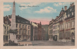 CPA - AK Malmedy Place Albert 1er Hotel Bei Eupen Verviers Monschau Liege Lüttich Aachen Simmerath Roetgen Lontzen Eifel - Eupen Und Malmedy