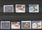 ETATS-UNIS   7 Timbres  Forever  2012    Y&T: 4540 à 4543   Sur Fragment Oblitérés - Used Stamps