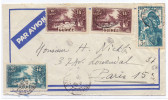 LETTRE PAR AVION  POUR PARIS - Storia Postale