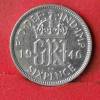 GREAT BRITAIN  6  PENCES  1946  2,83 GRS - 0,500 SILVER KM# 852  -    (Nº13531) - H. 6 Pence