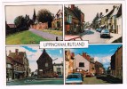 O1103 Uppingham - St Peter & Pauls Church - High Street - Auto Cars Voitures / Viaggiata 1988 - Rutland