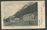 LIECHTENSTEIN, FORERUNNER 1900 5 H STAMP, SUPERB CARD: KURHAUS GAFLEIPicture Postcard Kurhaus Gaflei With 5H Forerunne - ...-1912 Vorphilatelie