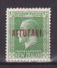 AITUTAKI 1917. Mi 13, MH(*) - Aitutaki