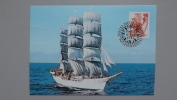 Norwegen 839 Yt 795 Maximumkarte MK/MC, SST PARIS 1992, Matrosen Setzen Die Segel - Maximum Cards & Covers